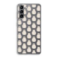Uilen: Samsung Galaxy S21 Transparant Hoesje Uilen: Samsung Galaxy S21 Transparant Hoesje