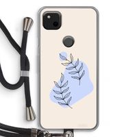 Leaf me if you can: Pixel 4a Transparant Hoesje met koord Leaf me if you can: Pixel 4a Transparant Hoesje met koord