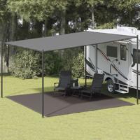 Tenttapijt 400x400 cm antracietkleurig