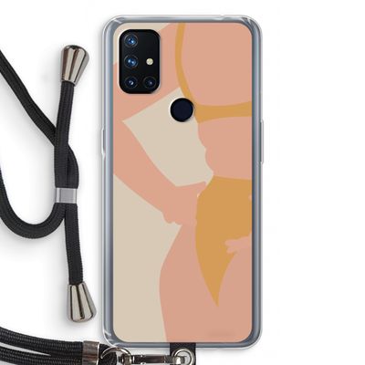 Bikini body: OnePlus Nord N10 5G Transparant Hoesje met koord