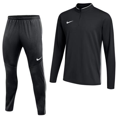 Nike Dri-FIT Park 26 Trainingspak 1/4-Zip Zwart Wit