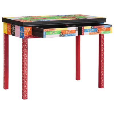 Bureau met lade Bruin 100 x 50 x 75 cm Massief mangohout