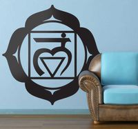 Sticker symbool chakra muladhara - thumbnail