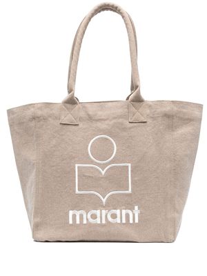 ISABEL MARANT petit sac cabas Yenky - Tons neutres