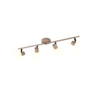 Trio PlafondlampBoba 4-lichts beige - R86374043