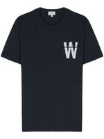 Woolrich t-shirt en coton à imprimé graphique - Bleu