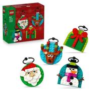 Selezione di decorazioni natalizie LEGO 40744 - Set di costruzioni per bambini dai 6 anni con Babbo Natale