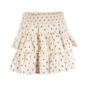 Frankie & Liberty Zomer skort - stippen meisjes - zand - Rebecca