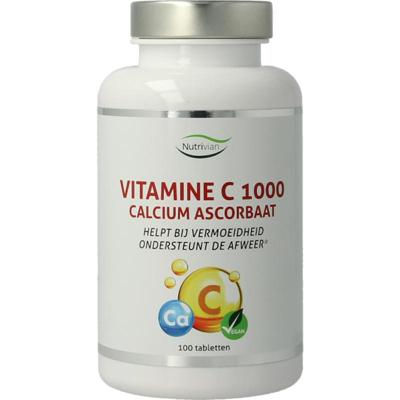 Nutrivian Vitamine C1000 mg calcium ascorbaat