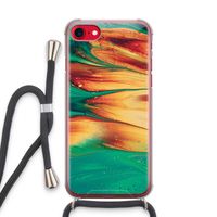 Green Inferno: iPhone SE 2020 Transparant Hoesje met koord Green Inferno: iPhone SE 2020 Transparant Hoesje met koord
