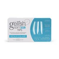 Gelish Soft Gel Tips Medium Square 550St Gelish Soft Gel Tips Medium Square 550St