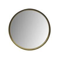 Wandspiegel Fletcher Rond - ø40 - antique gold - Metaal|glas