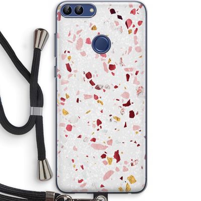 Terrazzo N°9: Huawei P Smart (2018) Transparant Hoesje met koord