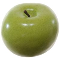 Kunstfruit decofruit - appel/appels - ongeveer 6 cm - groen - thumbnail