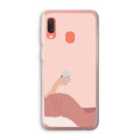 Wine: Samsung Galaxy A20e Transparant Hoesje
