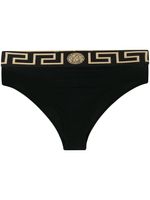 Versace culotte Greca Border à taille haute - Noir - thumbnail