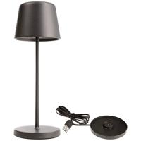 Deko Light 620209 Canis Mini LED-accutafellamp 2.3 W Warmwit Grijs Deko Light 620209 Canis Mini LED-accutafellamp 2.3 W Warmwit Grijs