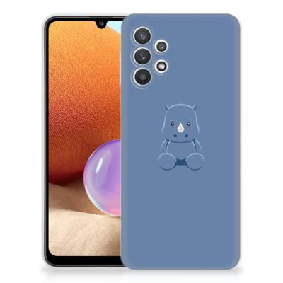 Samsung Galaxy A32 4G | A32 5G Enterprise Editie Telefoonhoesje met Naam Baby Rhino Samsung Galaxy A32 4G | A32 5G Enterprise Editie Telefoonhoesje met Naam Baby Rhino