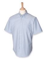 Henbury W515 Men`s Classic Short Sleeved Oxford Shirt - thumbnail
