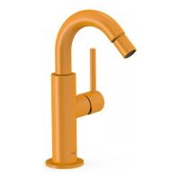 Bidetkraan Tres Study | Opbouw | Mengkraan | 1-hendel | Rond | Geel