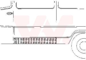 Van Wezel Spatbord 3070109