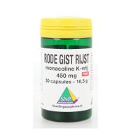 Rode gist rijst monacoline K vrij - thumbnail