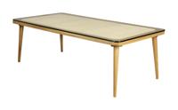 ZILT Salontafel 'Jock' Eikenhout en glas, 120 x 60cm
