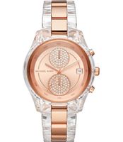 Horlogeband Michael Kors MK6499 Kunststof/Plastic Bi-Color 20mm - thumbnail