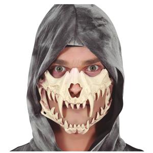 Horror masker skelet tanden - PVC - volwassenen - Halloween - doodskop - verkleedmasker