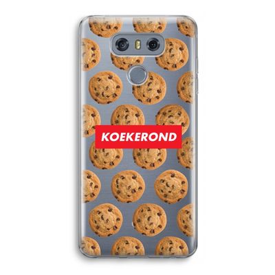 Koekerond: LG G6 Transparant Hoesje