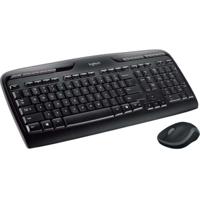 Toetsenbord en muis Logitech MK330 Zwart Qwerty Spaans