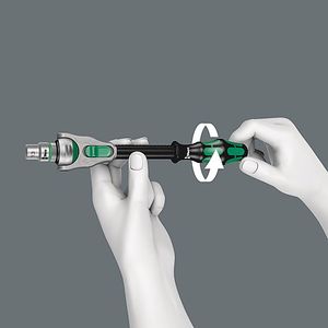 Wera 8100 SA/SC 2 Zyklop 05160785001 Dopsleutelset Metrisch 1/4 (6.3 mm), 1/2 (12.5 mm) 43-delig