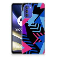 Motorola Moto G51 5G | TPU Hoesje | Funky Triangle