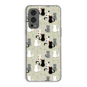 Katten: OnePlus Nord 2 5G Transparant Hoesje