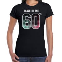 Sixties t-shirt / shirt made in the 60s / geboren in de jaren 60 zwart voor dames