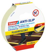 Anti-slip tape tesa 5mx25mm fluoriserend | 6 stuks