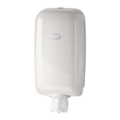 Dispenser minirol kunststof wit transparant