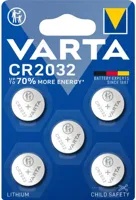 Varta CR2032 Lithium 5-pack Batterijen