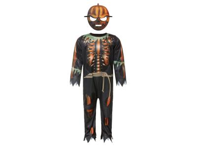 Halloweenkostuum voor kinderen (Pompoen, 110/116 (4-6 Jaar))