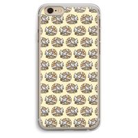 Slapende poes: iPhone 6 Plus / 6S Plus Transparant Hoesje