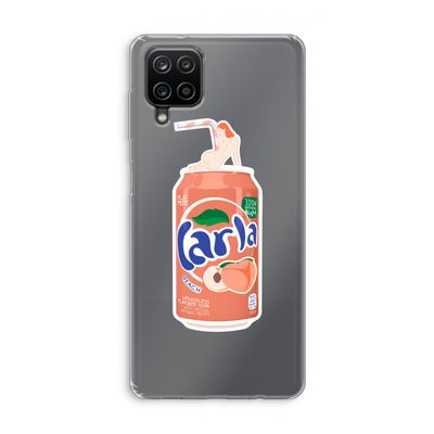 S(peach)less: Samsung Galaxy A12 Transparant Hoesje