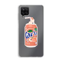 S(peach)less: Samsung Galaxy A12 Transparant Hoesje