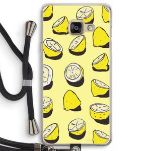 When Life Gives You Lemons...: Samsung Galaxy A3 (2016) Transparant Hoesje met koord