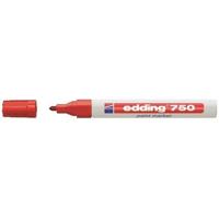 Paintmarker edding 750 oliebasis 2-4mm rood