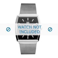 Danish Design horlogeband IQ63Q900 Staal Zilver 24mm - thumbnail