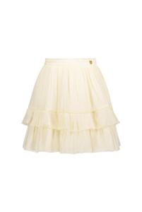 Le Chic Zomer rok meisjes Off wit - silky voile - Tamar