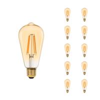 E27 ST64 filament LED-lamp Veneto 7.2W 2200K dimbaar