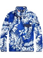 Polo Ralph Lauren sweat Palm Frond en polaire - Bleu - thumbnail