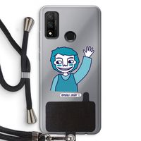 Zwaai: Huawei P Smart (2020) Transparant Hoesje met koord