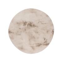 LABEL51 Vloerkleden Indy - Licht Taupe - Polyester - 200x200 cm - Rond